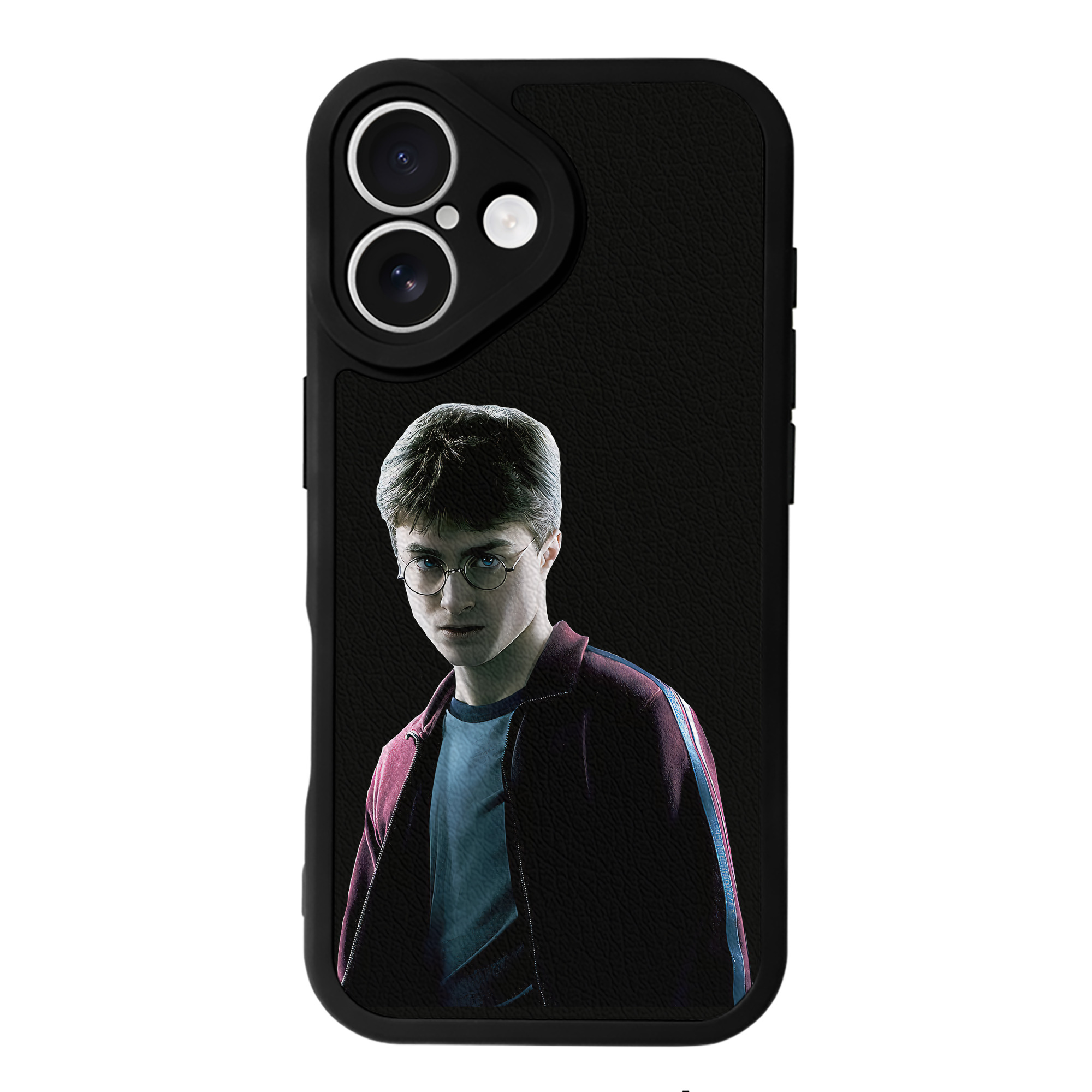 （画像用） Harry Potter ハリー・ポッターシリーズ 【iPhone 16シリーズ対応】シリコンスマホケース（レザー調） 材質：シリコン